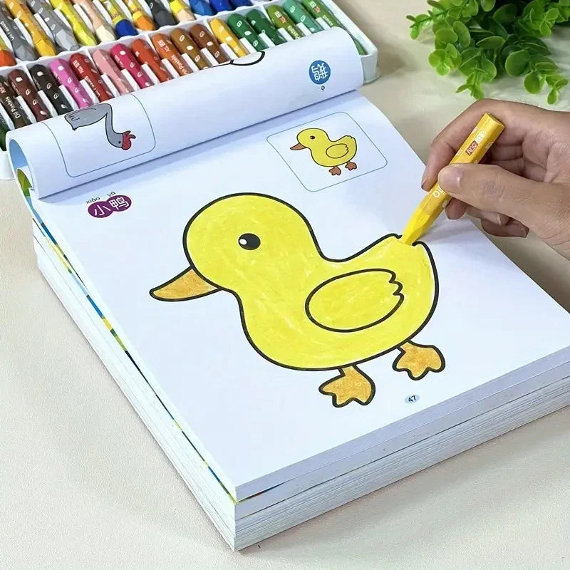 Buy The Best By Artsulli - Art is Long Life Short - 160-Page Coloring & Drawing Book with Animal Nature Themes Non-Toxic Safe Paper Blue