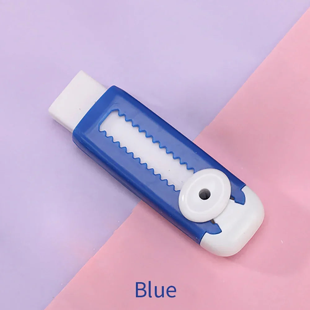 Buy The Best By Artsulli - Art is Long Life Short - Creative Retractable Push Pull Eraser Student Writing Drawing Correction Stationery
