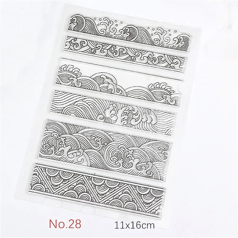 Buy The Best By Artsulli - Art is Long Life Short - SNASAN Dragonfly Polymer Clay Texture Stamp Sheets Summer Pattern DIY Individual Design