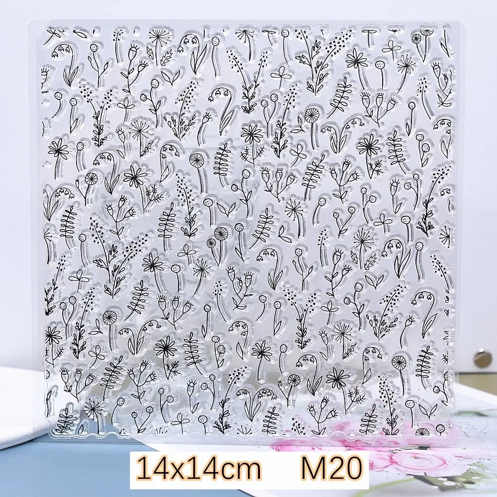 Buy The Best By Artsulli - Art is Long Life Short - SNASAN Dragonfly Polymer Clay Texture Stamp Sheets Summer Pattern DIY Individual Design