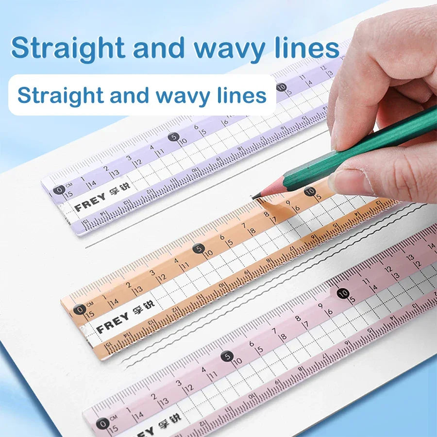 Buy The Best By Artsulli - Art is Long Life Short - 7 Pcs/Set Mathematical Rulers Set Multi-function Professional Compass Ruler Drawing