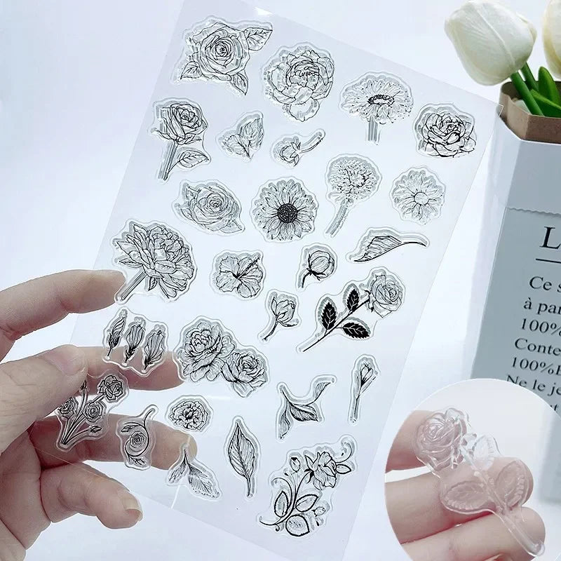 Buy The Best By Artsulli - Art is Long Life Short - SNASAN Dragonfly Polymer Clay Texture Stamp Sheets Summer Pattern DIY Individual Design