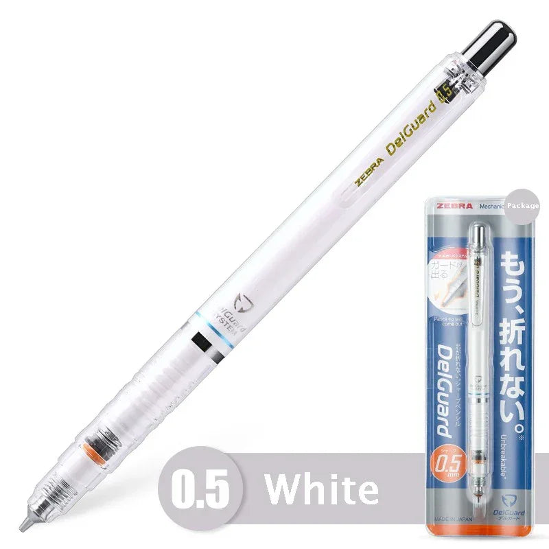 Buy The Best By Artsulli - Art is Long Life Short - ZEBRA Mechanical Pencil Japan DelGuard Type Continuous Core Pencils Lapiseira Students