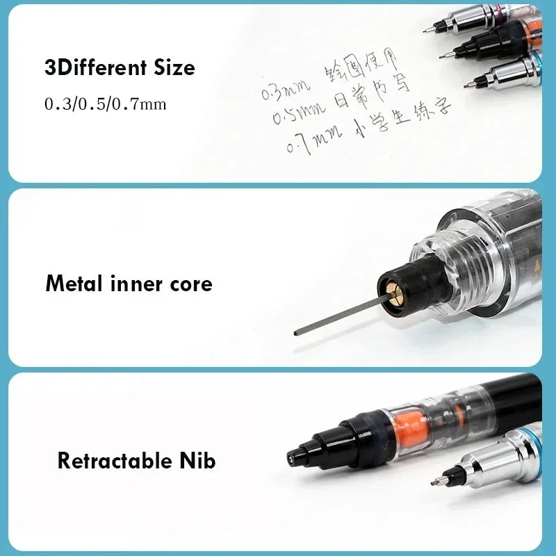 Buy The Best By Artsulli - Art is Long Life Short - Japan UNI KURA TOGA Mechanical Pencil 0.5mm Automatic Rotation Drawing Special M5-559