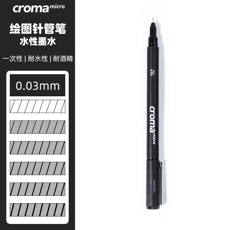 Buy The Best By Artsulli - Art is Long Life Short - 1pc Micro Fineliner Calligraphy Pens for Artist Drawing Supplies Waterproof