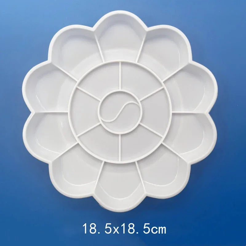 Buy The Best By Artsulli - Art is Long Life Short - 1PC Painting Palette Reusable Clean Easily Plastic Paint Tray Supplies Essential