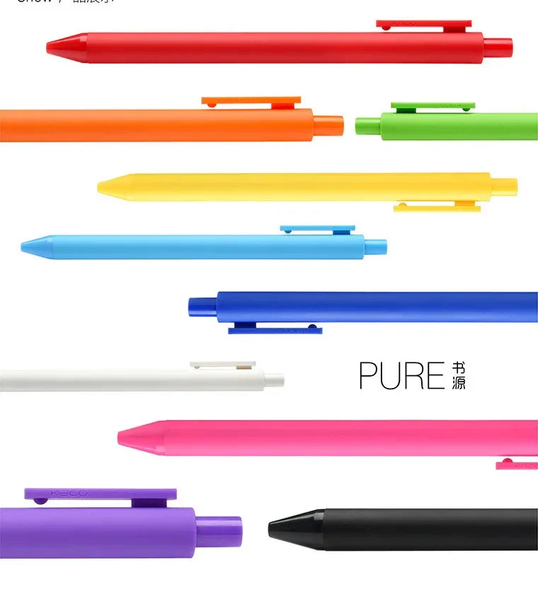 Buy The Best By Artsulli - Art is Long Life Short - KACO 20pc/lot Gel Pen 0.5mm Retro Candy Color Writing Tools with Colored Ink Hand