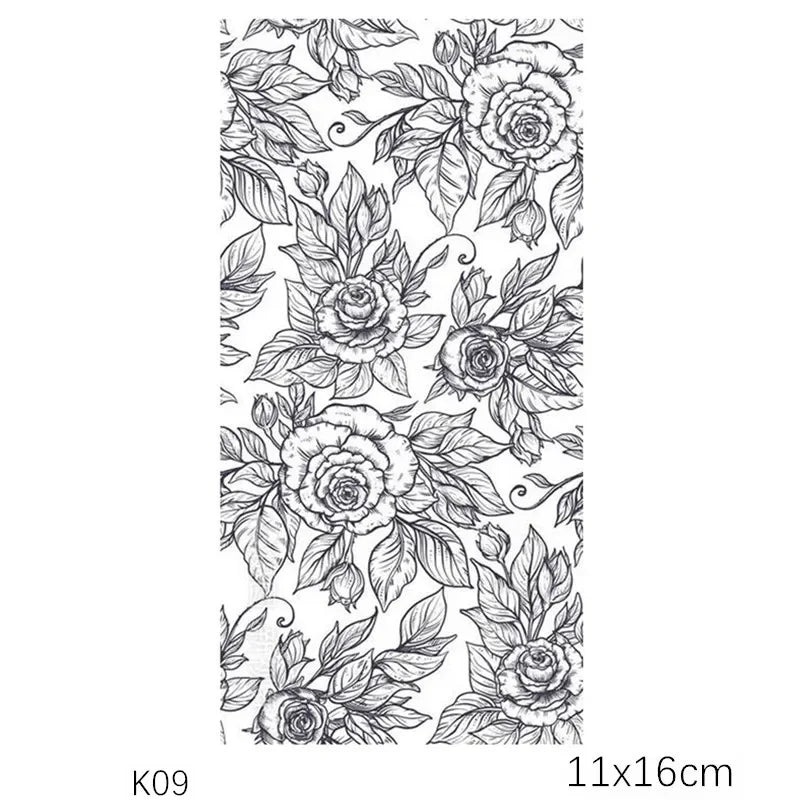 Buy The Best By Artsulli - Art is Long Life Short - SNASAN Dragonfly Polymer Clay Texture Stamp Sheets Summer Pattern DIY Individual Design
