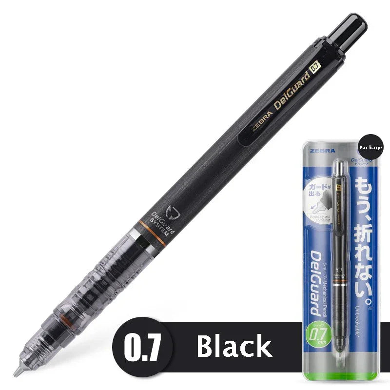 Buy The Best By Artsulli - Art is Long Life Short - ZEBRA Mechanical Pencil Japan DelGuard Type Continuous Core Pencils Lapiseira Students