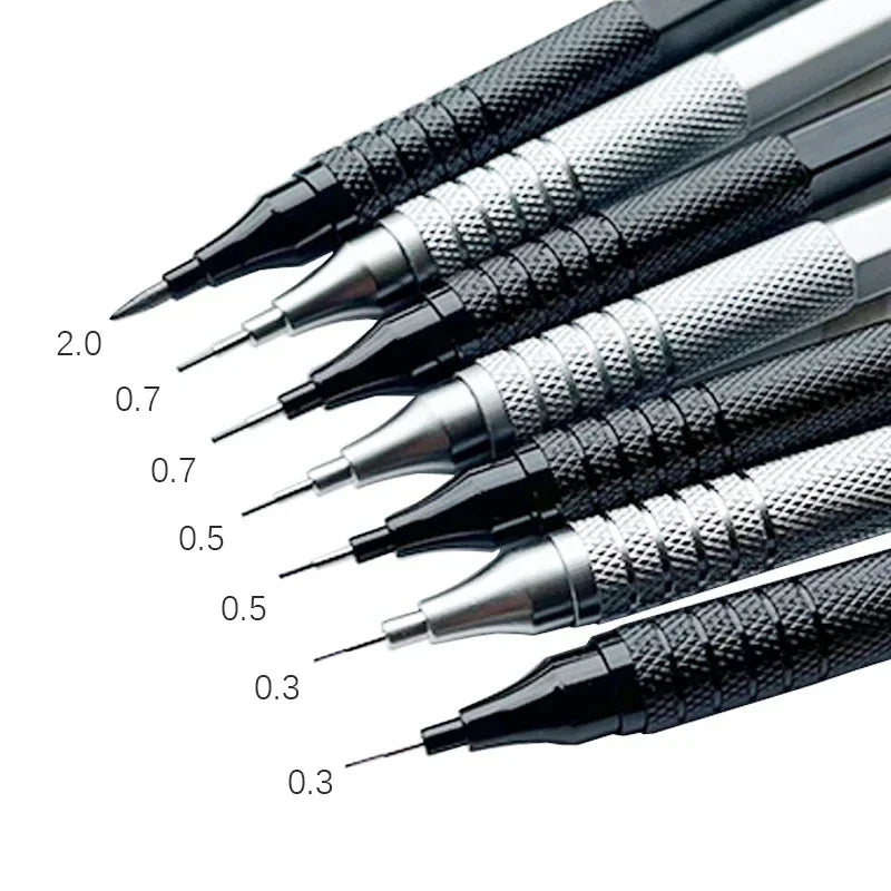 Buy The Best By Artsulli - Art is Long Life Short - High Quality Metal Mechanical Pencils Set with Lead Refills Drafting Automatic Pencil