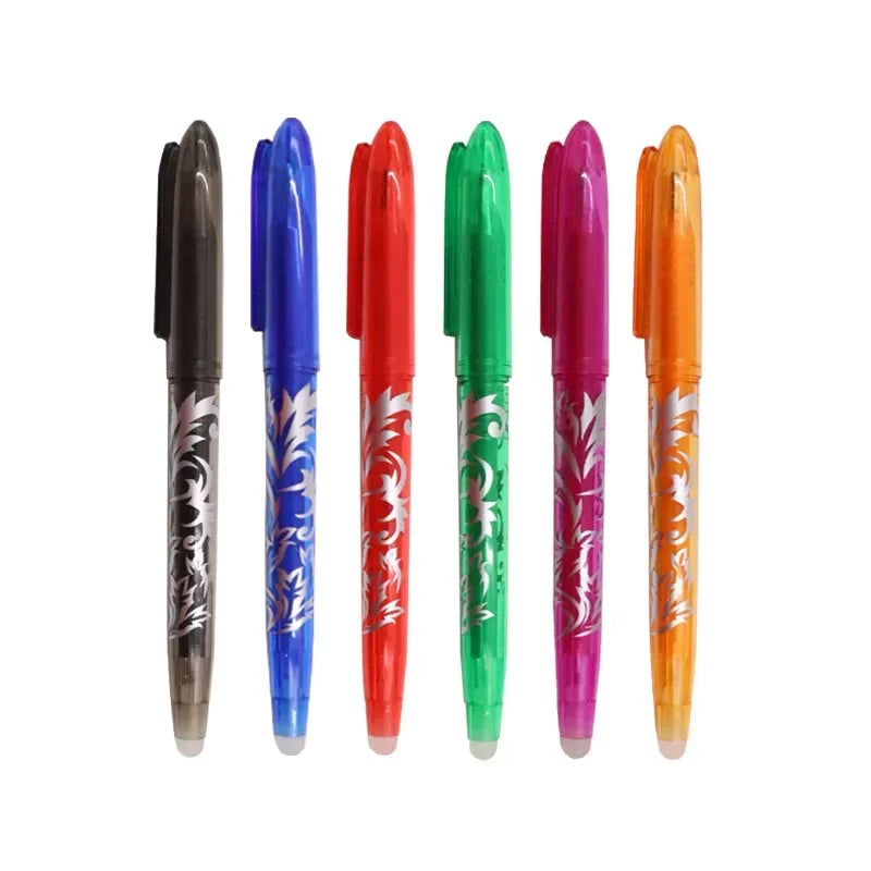 Buy The Best By Artsulli - Art is Long Life Short - 6 Pcs Multi-color Erasable Gel Pen Student Writing Creative Drawing Tools Office School