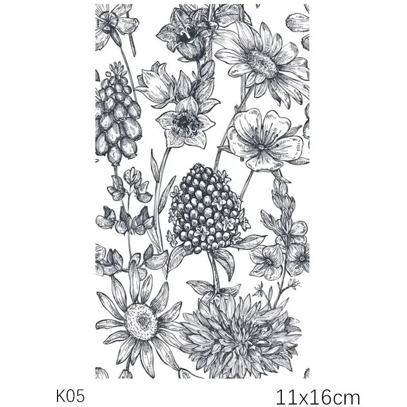 Buy The Best By Artsulli - Art is Long Life Short - SNASAN Dragonfly Polymer Clay Texture Stamp Sheets Summer Pattern DIY Individual Design