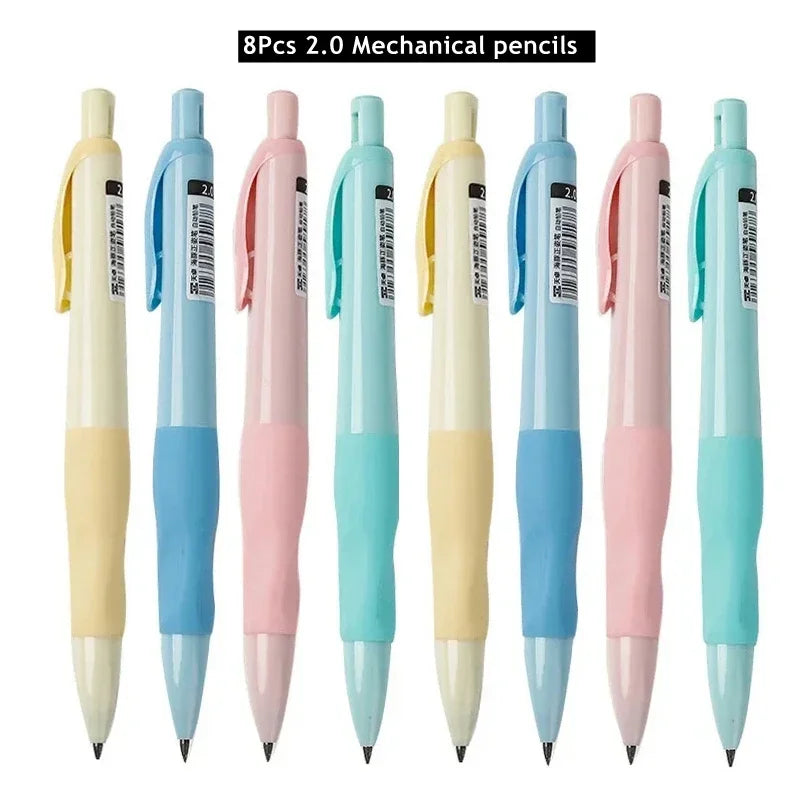 Buy The Best By Artsulli - Art is Long Life Short - Cute Dolphin 2mm Mechanical Pencils Set Carpenter Drafting HB Pencil 2.0 mm for Drawing