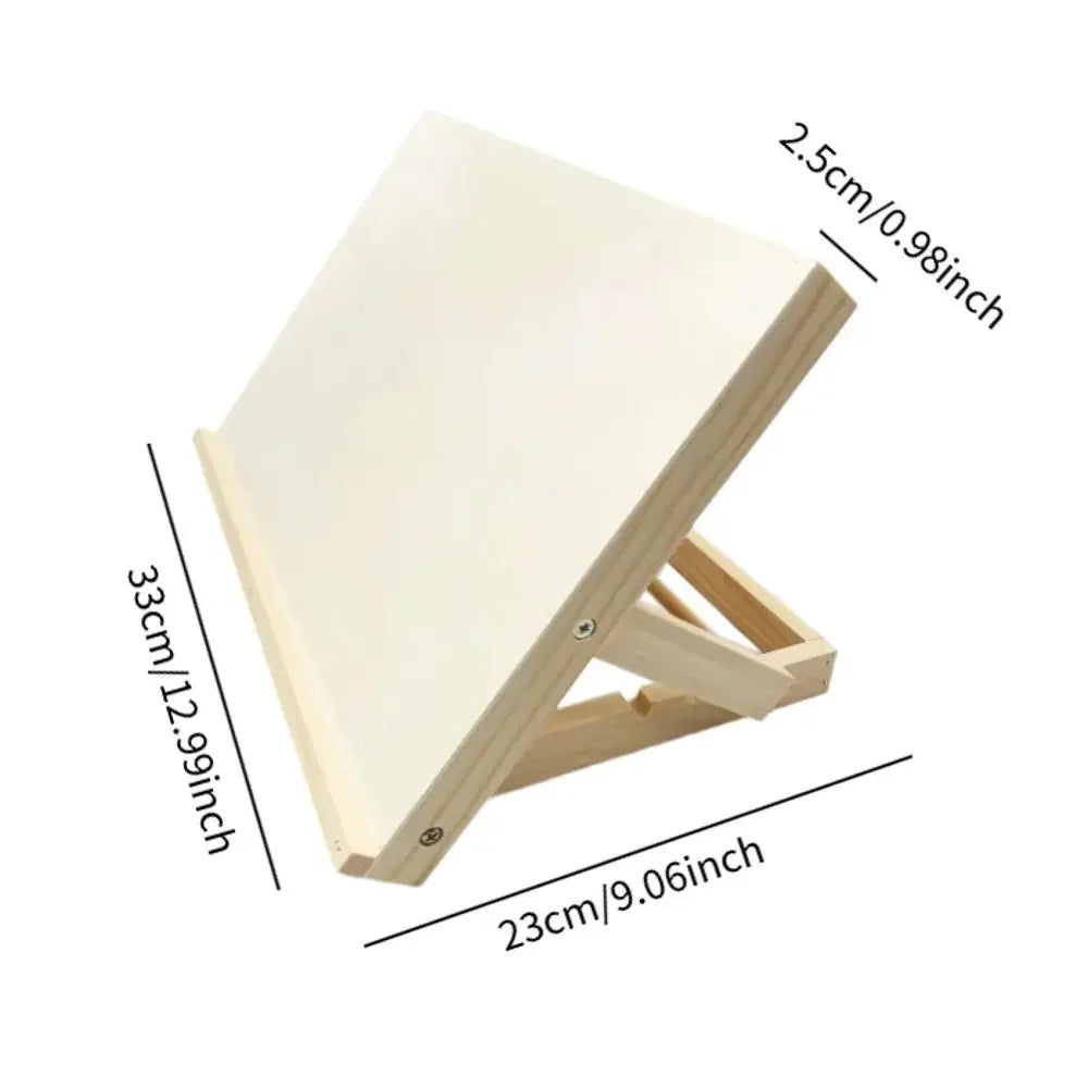 Buy The Best By Artsulli - Art is Long Life Short - Foldable Tabletop Easel Lightweight Portable Wood Drawing Supply Adjustable Sketching