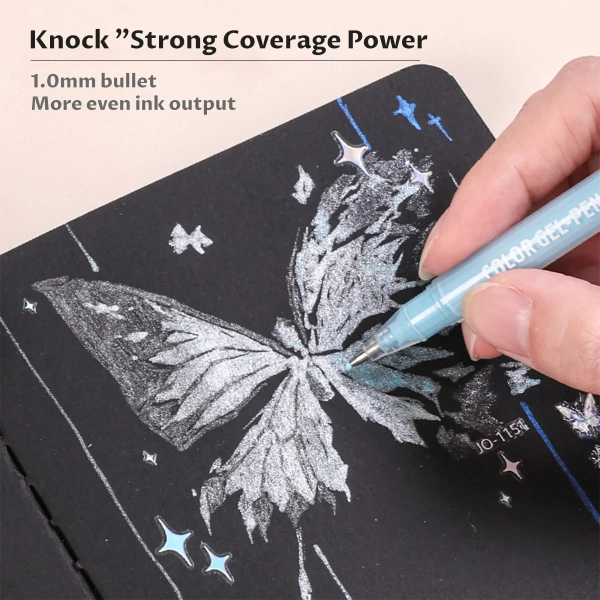Buy The Best By Artsulli - Art is Long Life Short - 24-72Colors Languo Gel Pens Set Shiny Painting Ballpoint Pen 1.0mm Drawing Student