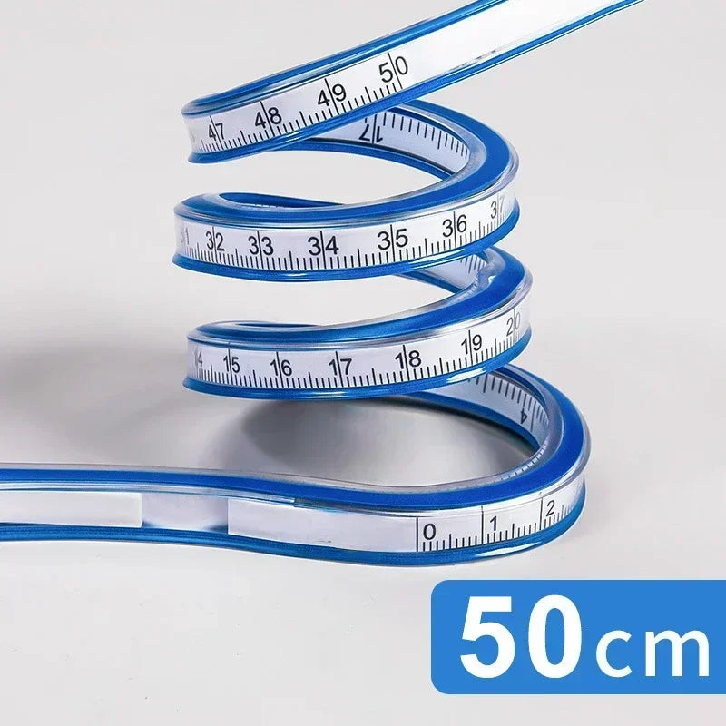 Buy The Best By Artsulli - Art is Long Life Short - 1PC Flexible Curve Ruler Drafting Drawing Tool Snake Shaped Flex Curved Quilting