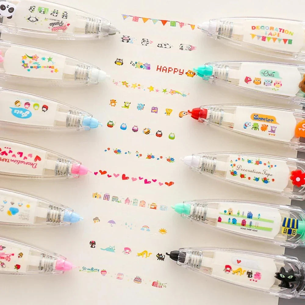 Buy The Best By Artsulli - Art is Long Life Short - 1 pc Kawaii Animals Mechanical Decorative Correction Tape Corrector Diary Diy Journal