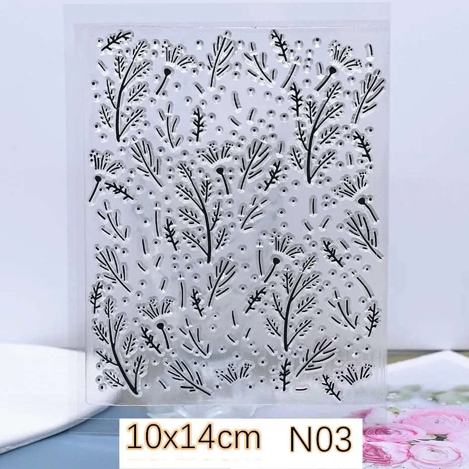 Buy The Best By Artsulli - Art is Long Life Short - SNASAN Dragonfly Polymer Clay Texture Stamp Sheets Summer Pattern DIY Individual Design