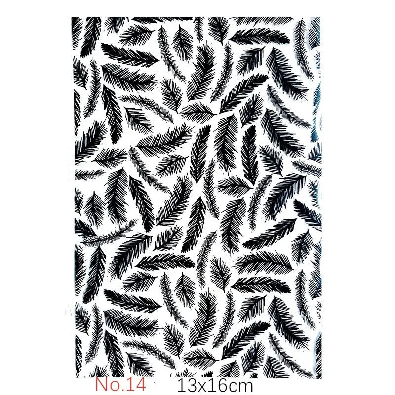 Buy The Best By Artsulli - Art is Long Life Short - SNASAN Dragonfly Polymer Clay Texture Stamp Sheets Summer Pattern DIY Individual Design