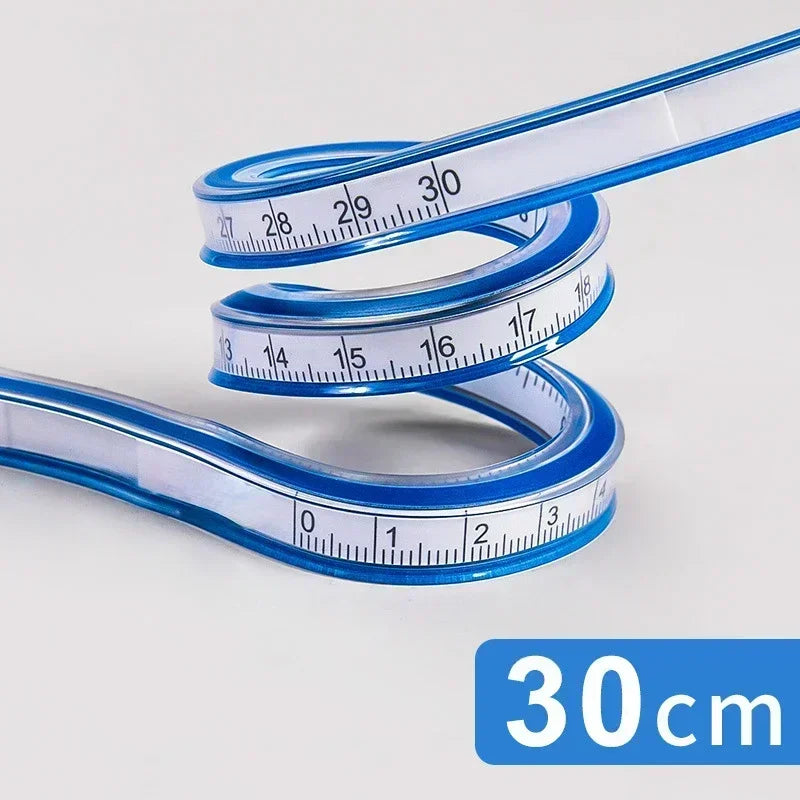 Buy The Best By Artsulli - Art is Long Life Short - 1PC Flexible Curve Ruler Drafting Drawing Tool Snake Shaped Flex Curved Quilting