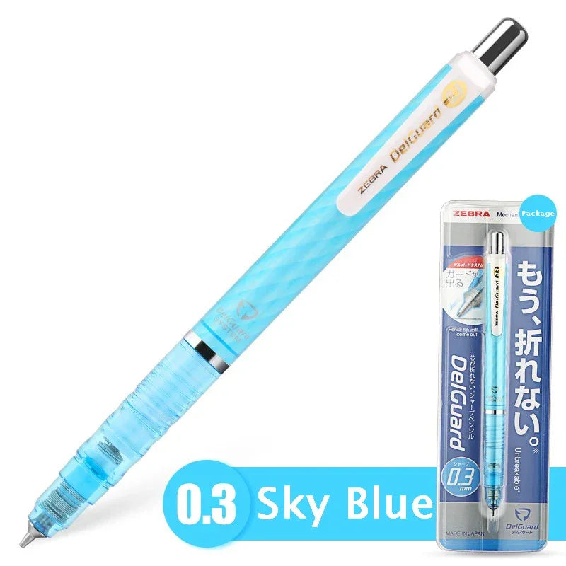 Buy The Best By Artsulli - Art is Long Life Short - ZEBRA Mechanical Pencil Japan DelGuard Type Continuous Core Pencils Lapiseira Students