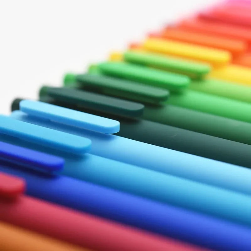 Buy The Best By Artsulli - Art is Long Life Short - KACO 20pc/lot Gel Pen 0.5mm Retro Candy Color Writing Tools with Colored Ink Hand