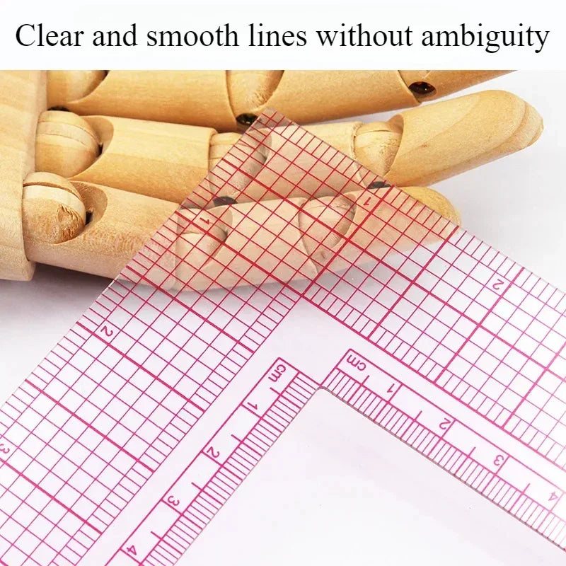 Buy The Best By Artsulli - Art is Long Life Short - L-type ruler drawing supplies quilting right-angle sewing accessories patchwork tools