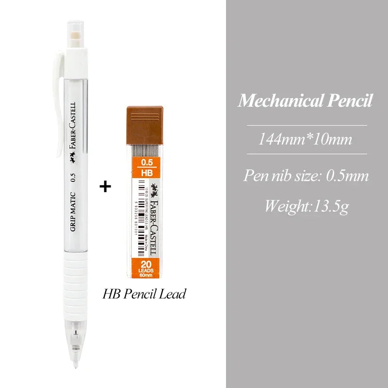 Buy The Best By Artsulli - Art is Long Life Short - Faber-Castell Automatic Mechanical Pencil Press-free 0.5mm 2B/HB Drawing Design