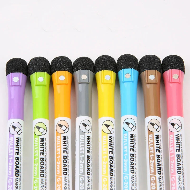 Buy The Best By Artsulli - Art is Long Life Short - 1 Set School Classroom Supplies Magnetic Erasable Whiteboard Pens Markers Dry Eraser