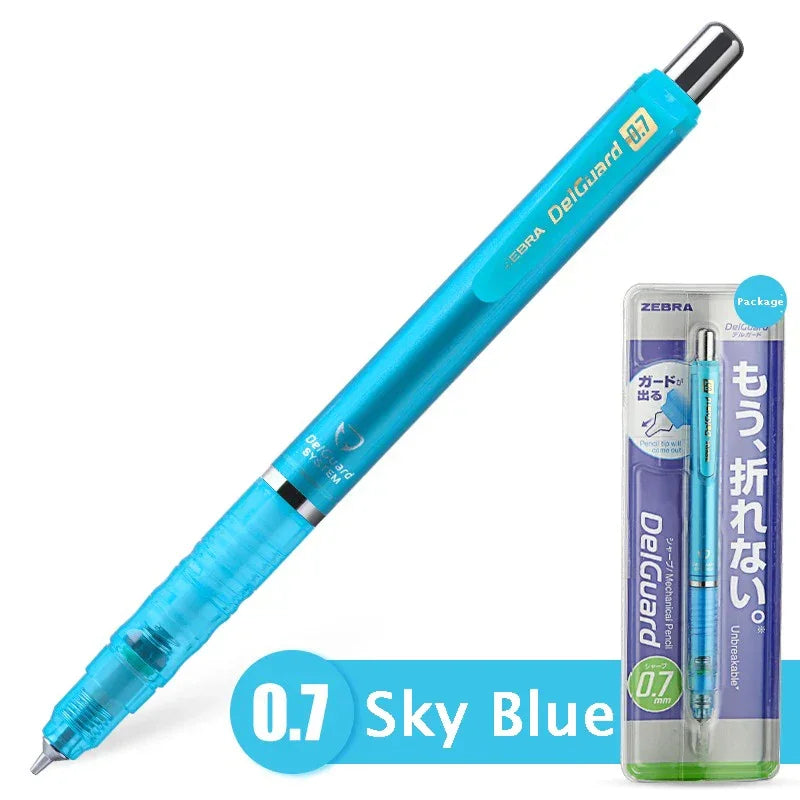 Buy The Best By Artsulli - Art is Long Life Short - ZEBRA Mechanical Pencil Japan DelGuard Type Continuous Core Pencils Lapiseira Students