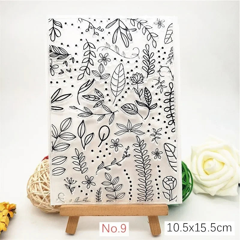Buy The Best By Artsulli - Art is Long Life Short - SNASAN Dragonfly Polymer Clay Texture Stamp Sheets Summer Pattern DIY Individual Design