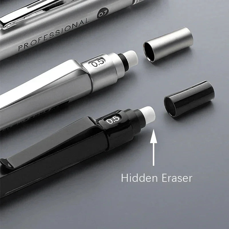 Buy The Best By Artsulli - Art is Long Life Short - High Quality Metal Mechanical Pencils Set with Lead Refills Drafting Automatic Pencil