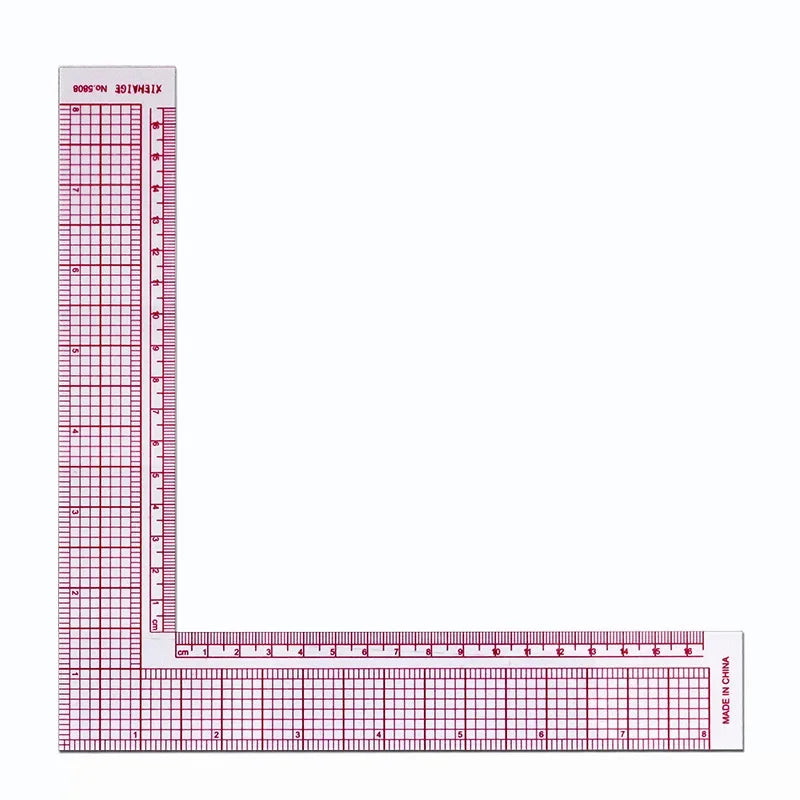 Buy The Best By Artsulli - Art is Long Life Short - L-type ruler drawing supplies quilting right-angle sewing accessories patchwork tools