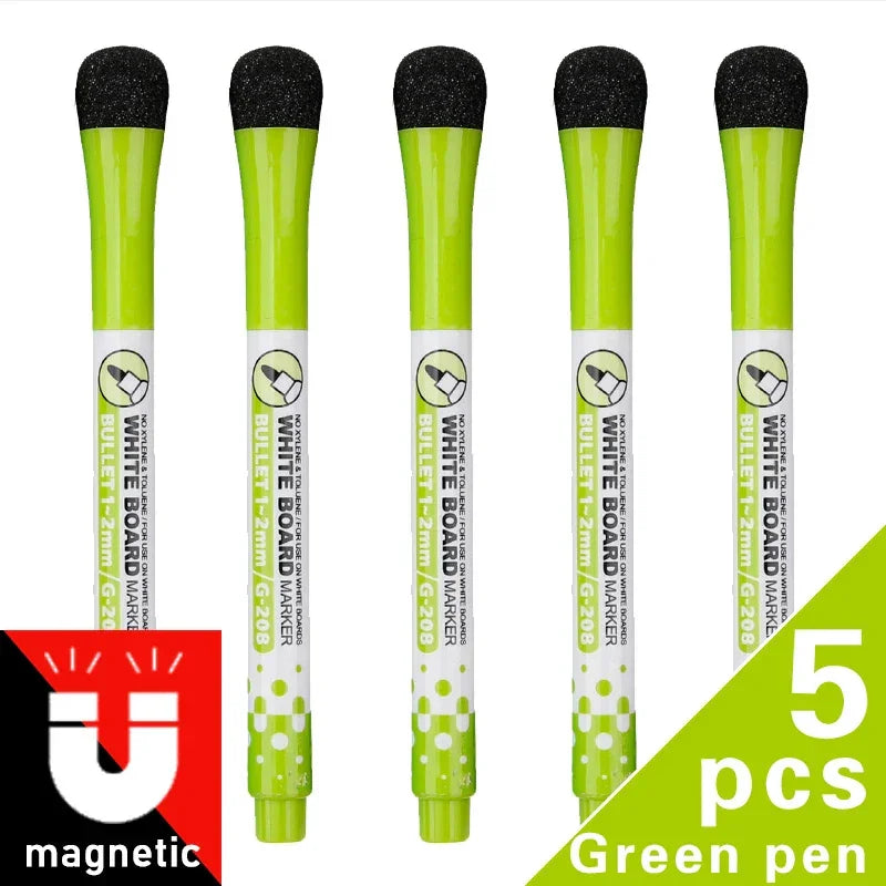 Buy The Best By Artsulli - Art is Long Life Short - 1 Set School Classroom Supplies Magnetic Erasable Whiteboard Pens Markers Dry Eraser