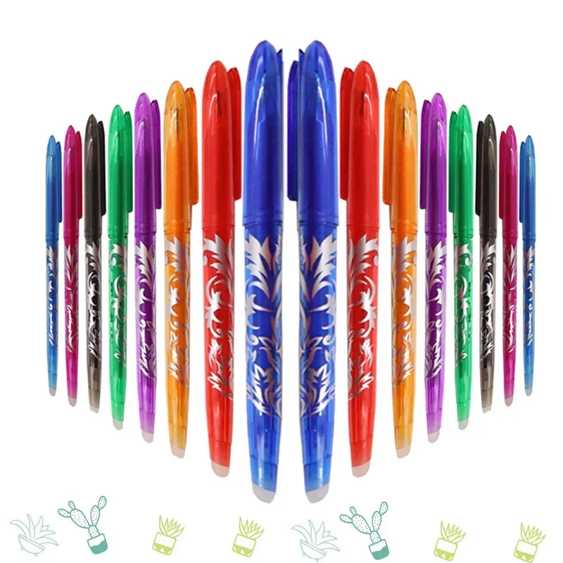 Buy The Best By Artsulli - Art is Long Life Short - 6 Pcs Multi-color Erasable Gel Pen Student Writing Creative Drawing Tools Office School