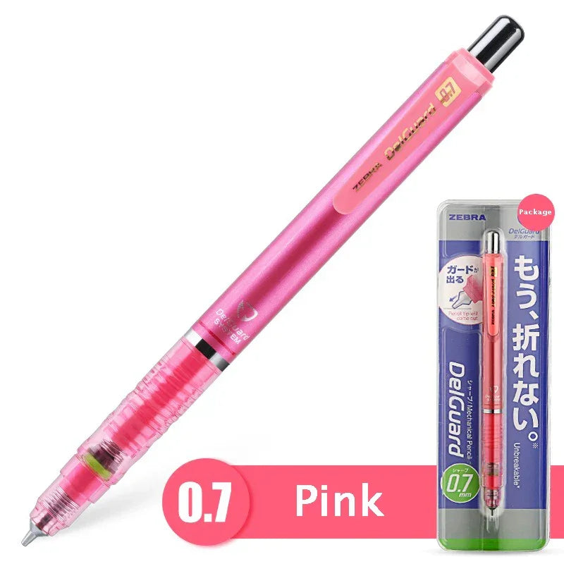 Buy The Best By Artsulli - Art is Long Life Short - ZEBRA Mechanical Pencil Japan DelGuard Type Continuous Core Pencils Lapiseira Students