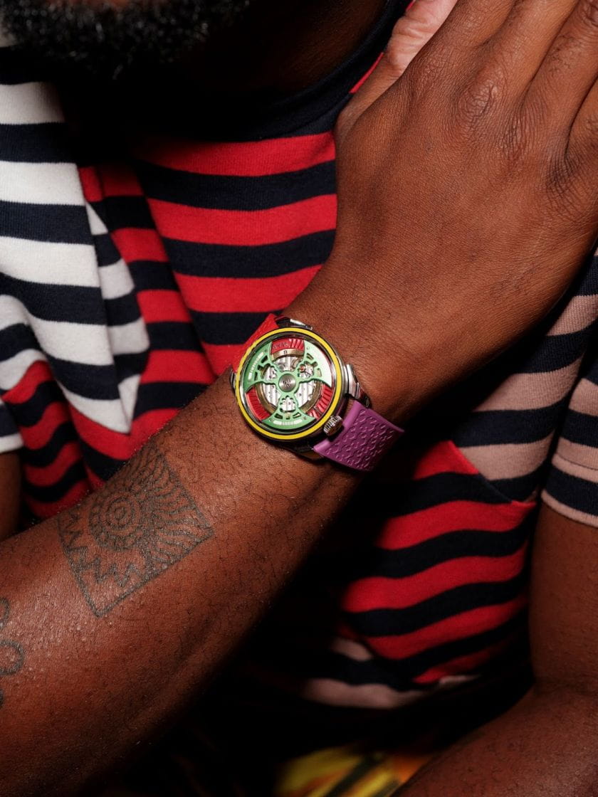 Yinka Ilori launches debut watch collection with M.A.D.Editions