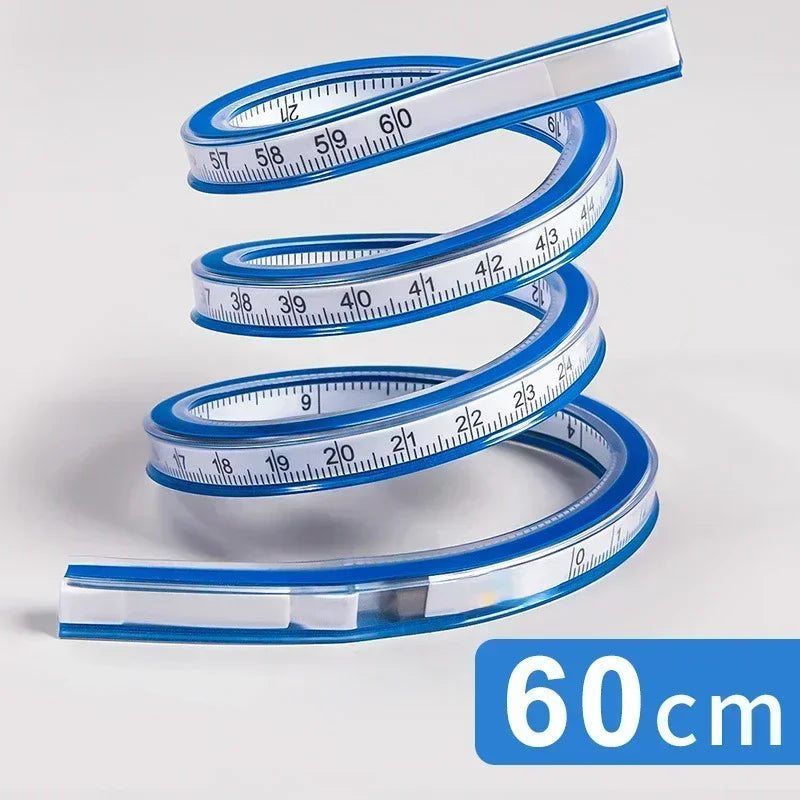 Buy The Best By Artsulli - Art is Long Life Short - 1PC Flexible Curve Ruler Drafting Drawing Tool Snake Shaped Flex Curved Quilting