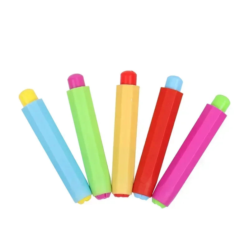 Buy The Best By Artsulli - Art is Long Life Short - 4/6/12pcs Dust Free Solid Water Chalk Non-toxic Blackboard Whiteboard Drawing Pens