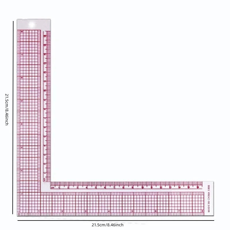 Buy The Best By Artsulli - Art is Long Life Short - Garment Cutting Plastic Quilting Ruler For Sewing Accessories Patchwork Tools Tailor