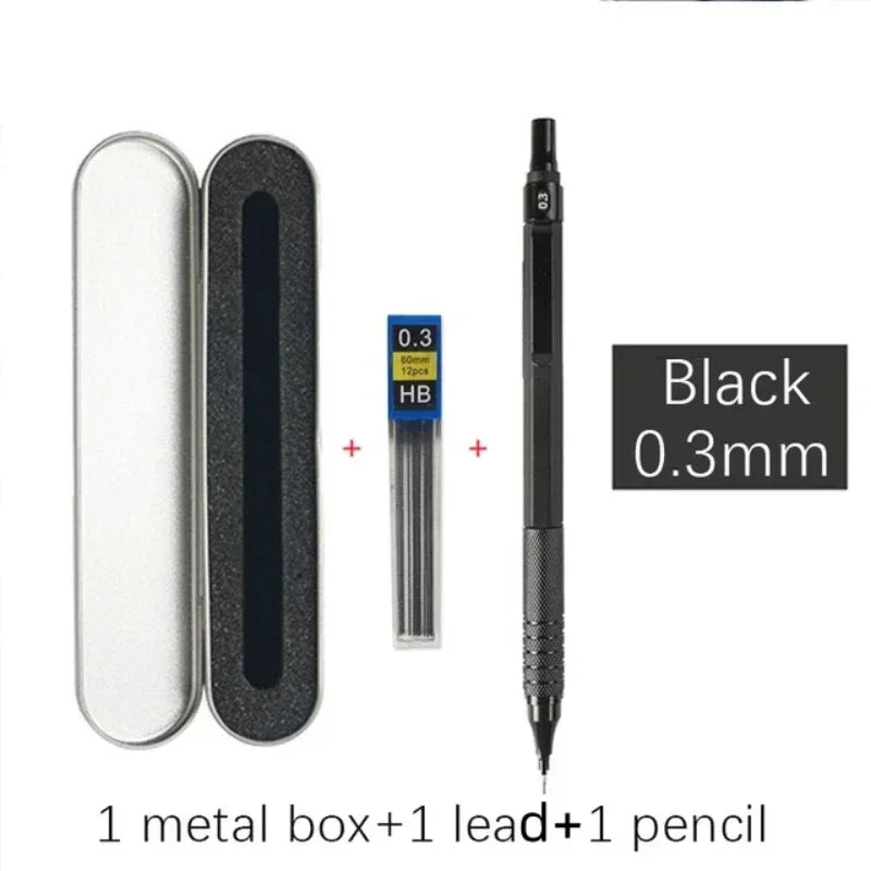 Buy The Best By Artsulli - Art is Long Life Short - High Quality Metal Mechanical Pencils Set with Lead Refills Drafting Automatic Pencil