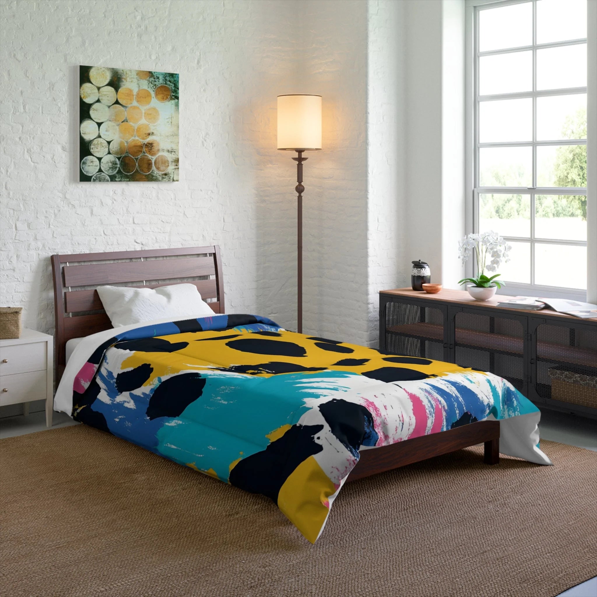 ["All Over Print","AOP","Art","Artful","Artistic","Artsulli","Artsy","Arty","Bed","Bedding","Blankets","Full Print","Home & Living","Illustration","Illustration art","Jakkoutthebxx","Merch","Merchandise","Product","Queen","Twin"]