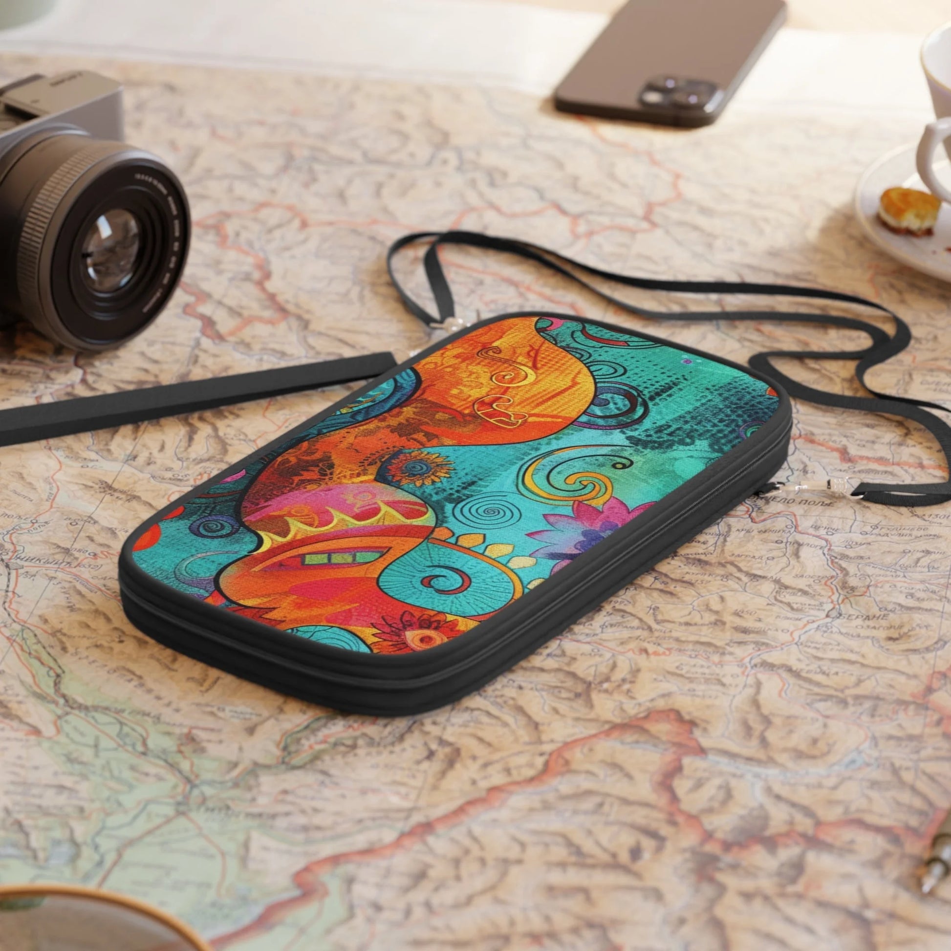 ["Accessories","Art","Artful","Artistic","Artsy","Arty","Illustration","Illustration art","Sublimation","Travel","Travel Accessories","Wallet","With zipper"]