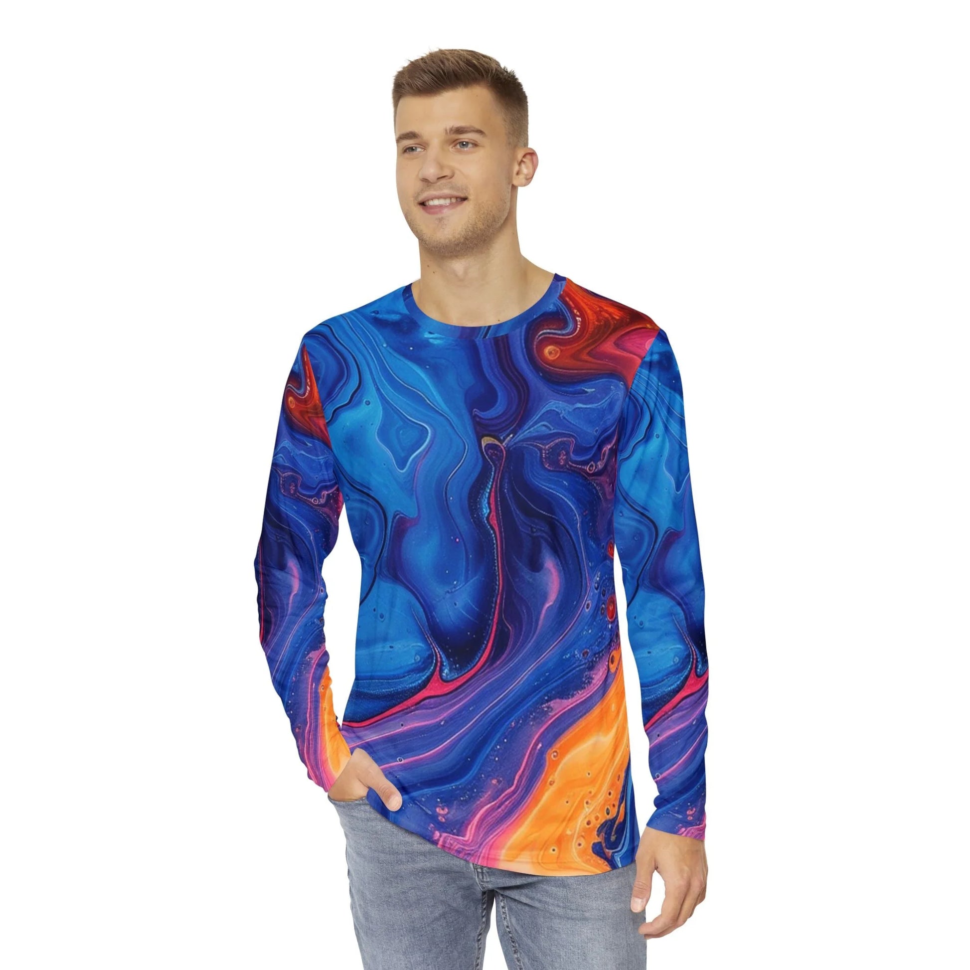 ["All Over Print","AOP","AOP Clothing","Art","Artful","Artistic","Artsy","Arty","Assembled in the USA","Assembled in USA","Halloween","Illustration","Illustration art","Long Sleeves","Made in the USA","Made in USA","Men's Clothing","Sublimation","Tops"]