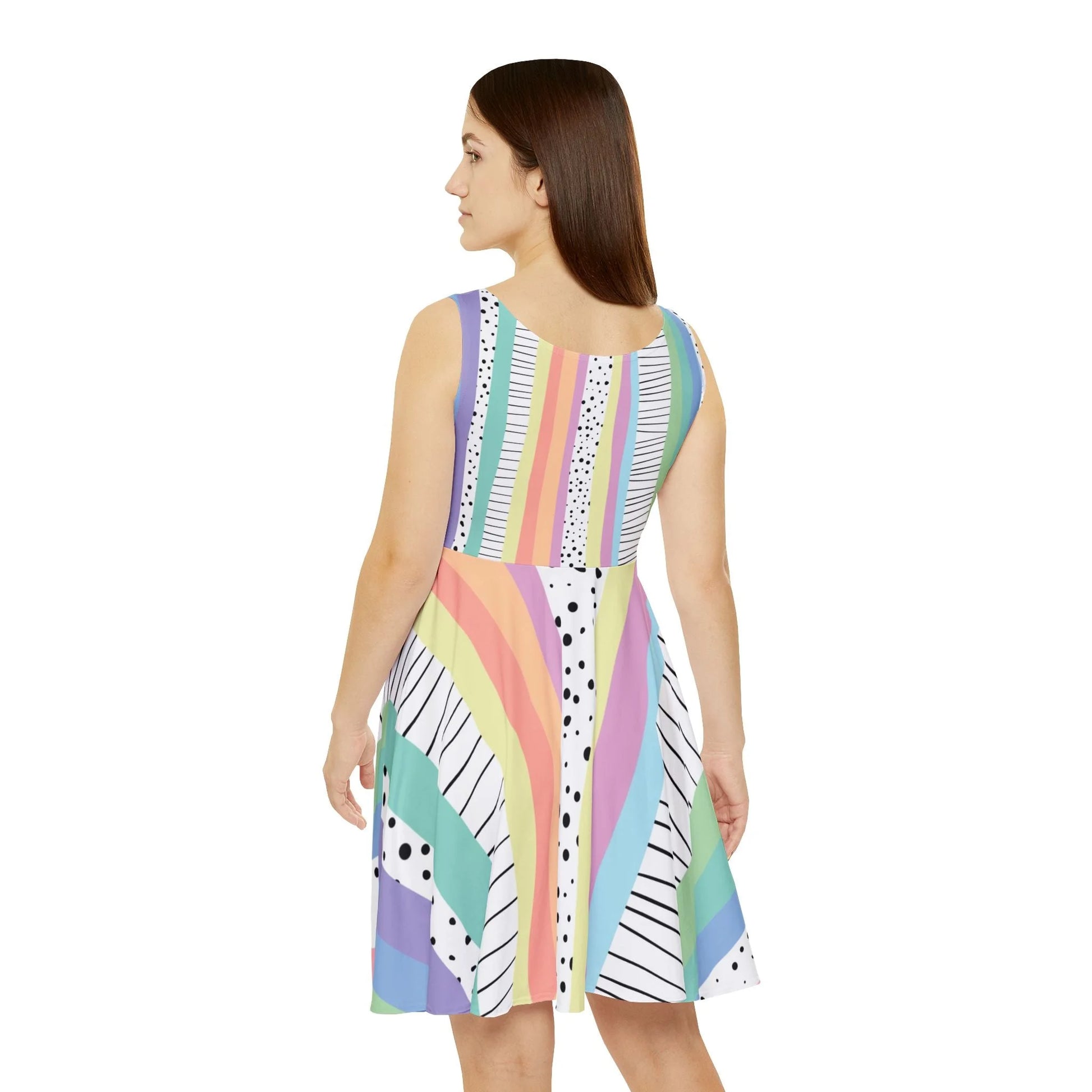 ["All Over Print","AOP","AOP Clothing","Art","Artful","Artistic","Artsy","Arty","Assembled in the USA","Assembled in USA","Illustration","Illustration art","Made in the USA","Made in USA","Skirts & Dresses","Sublimation","Women's Clothing"]