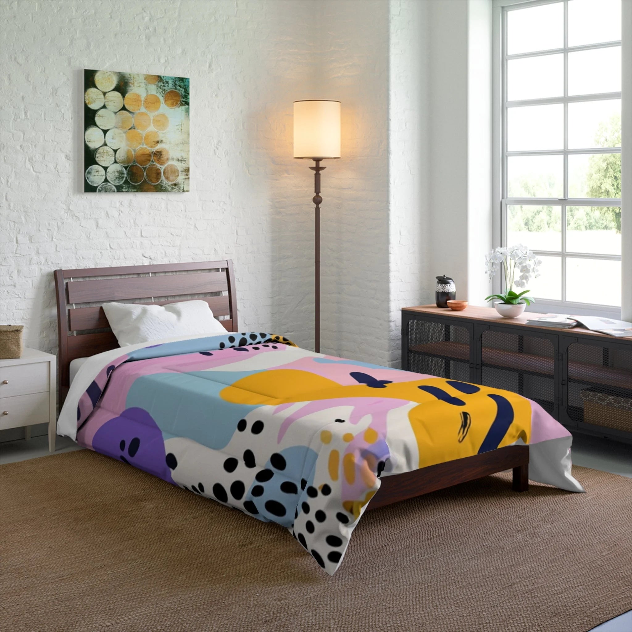 ["All Over Print","AOP","Art","Artful","Artistic","Artsulli","Artsy","Arty","Bed","Bedding","Blankets","Full Print","Home & Living","Illustration","Illustration art","Jakkoutthebxx","Merch","Merchandise","Product","Queen","Twin"]