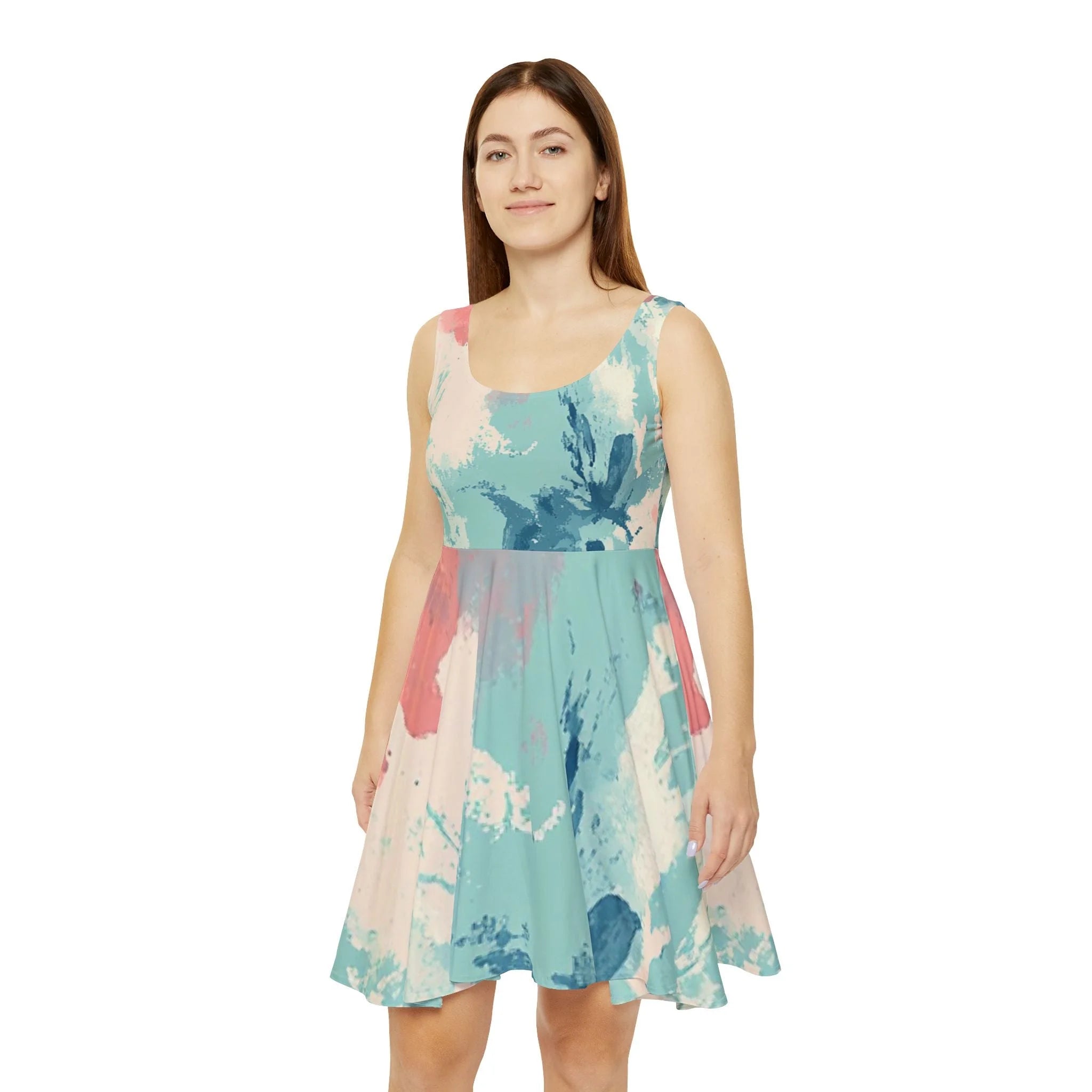 ["All Over Print","AOP","AOP Clothing","Art","Artful","Artistic","Artsy","Arty","Assembled in the USA","Assembled in USA","Illustration","Illustration art","Made in the USA","Made in USA","Skirts & Dresses","Sublimation","Women's Clothing"]
