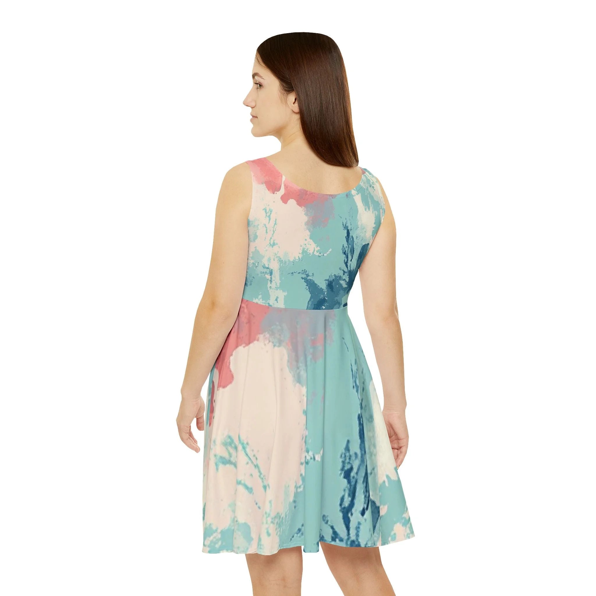 ["All Over Print","AOP","AOP Clothing","Art","Artful","Artistic","Artsy","Arty","Assembled in the USA","Assembled in USA","Illustration","Illustration art","Made in the USA","Made in USA","Skirts & Dresses","Sublimation","Women's Clothing"]