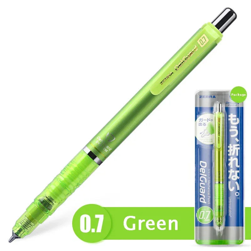 Buy The Best By Artsulli - Art is Long Life Short - ZEBRA Mechanical Pencil Japan DelGuard Type Continuous Core Pencils Lapiseira Students