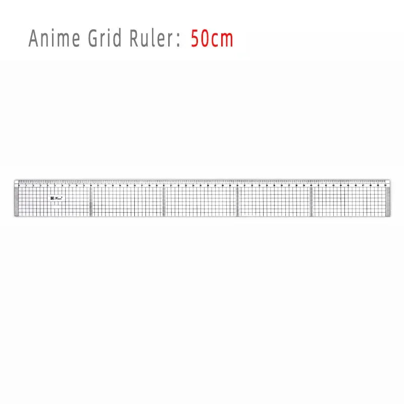 Buy The Best By Artsulli - Art is Long Life Short - Transparent Ruler Board 20 30 50cm Students Writing Desk Pad PVC Grid Sewing Cutting